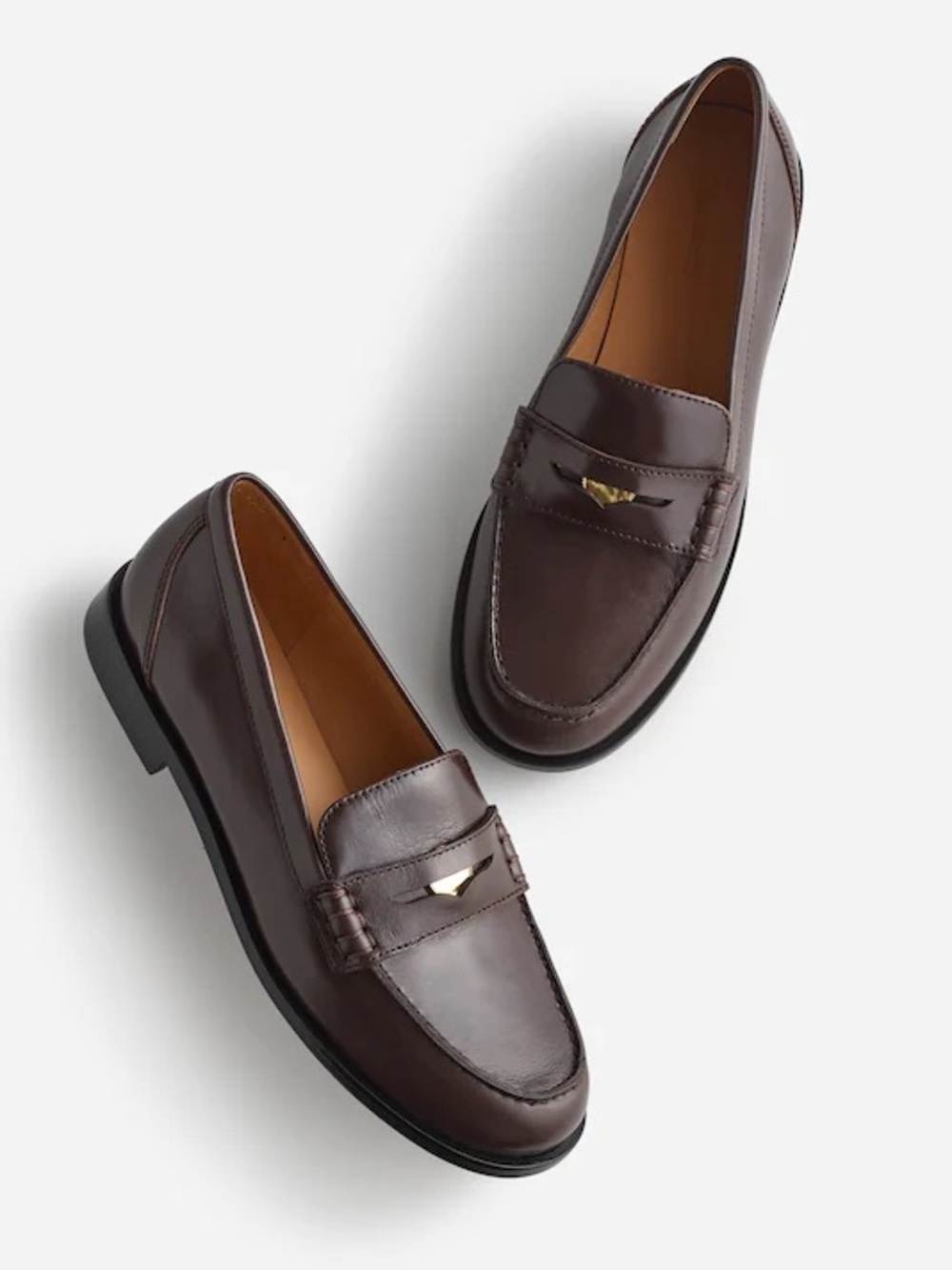 Madewell The Grayson Penny Loafer - Turkish Coffee Size 10.5